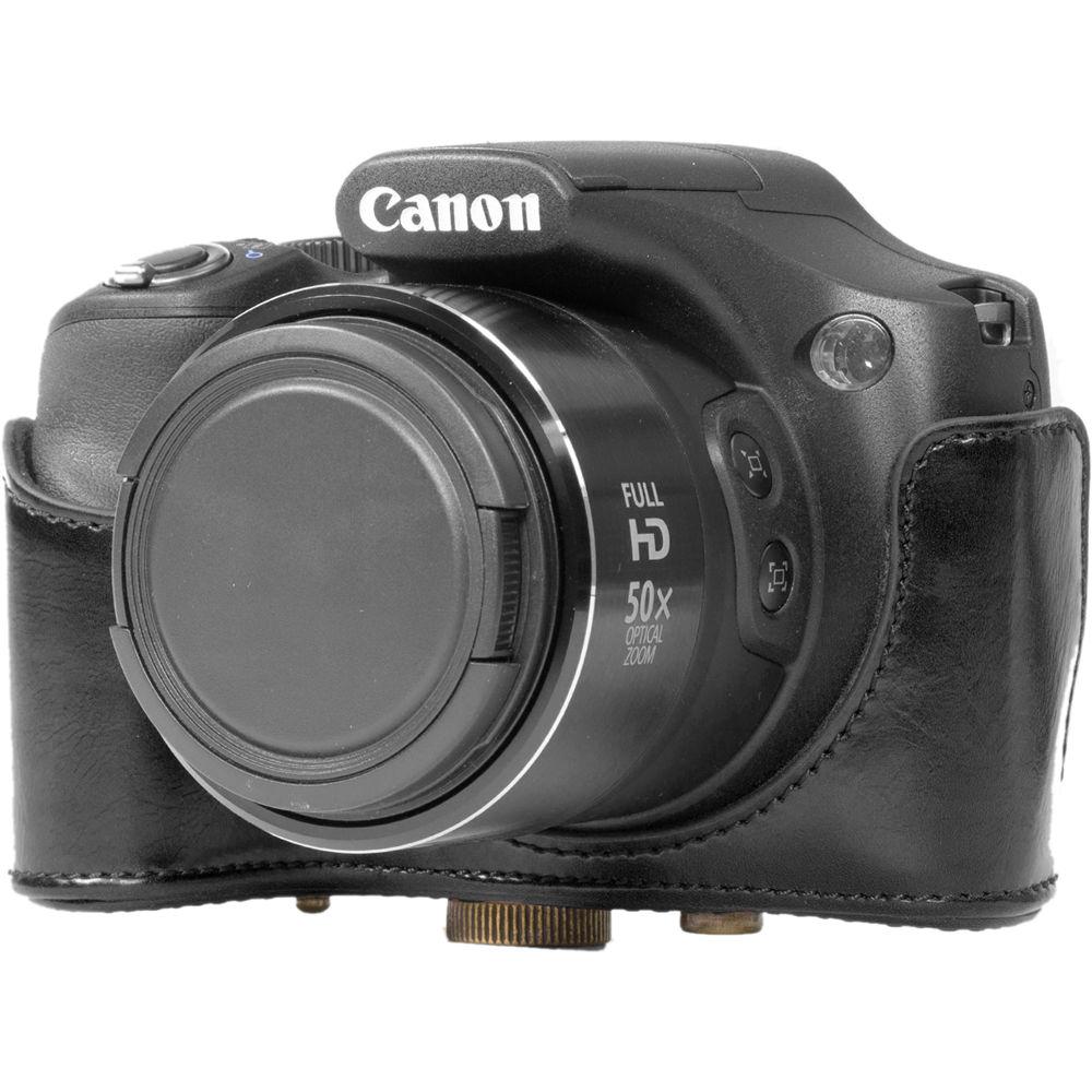 MegaGear Ever Ready  Leather Camera Case for Canon Powershot SX540 HS or SX530 HS
