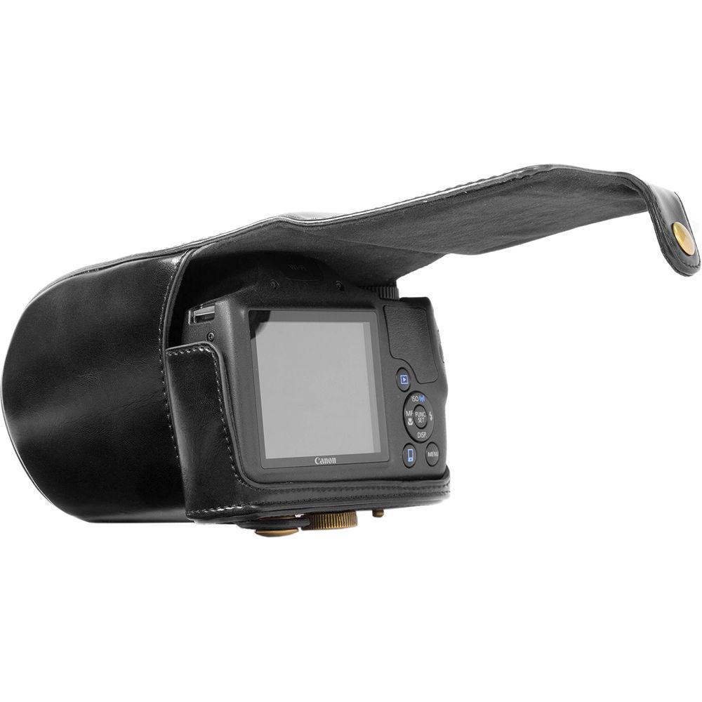 MegaGear Ever Ready  Leather Camera Case for Canon Powershot SX540 HS or SX530 HS