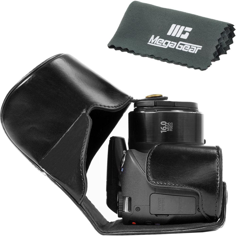 MegaGear Ever Ready  Leather Camera Case for Canon Powershot SX540 HS or SX530 HS
