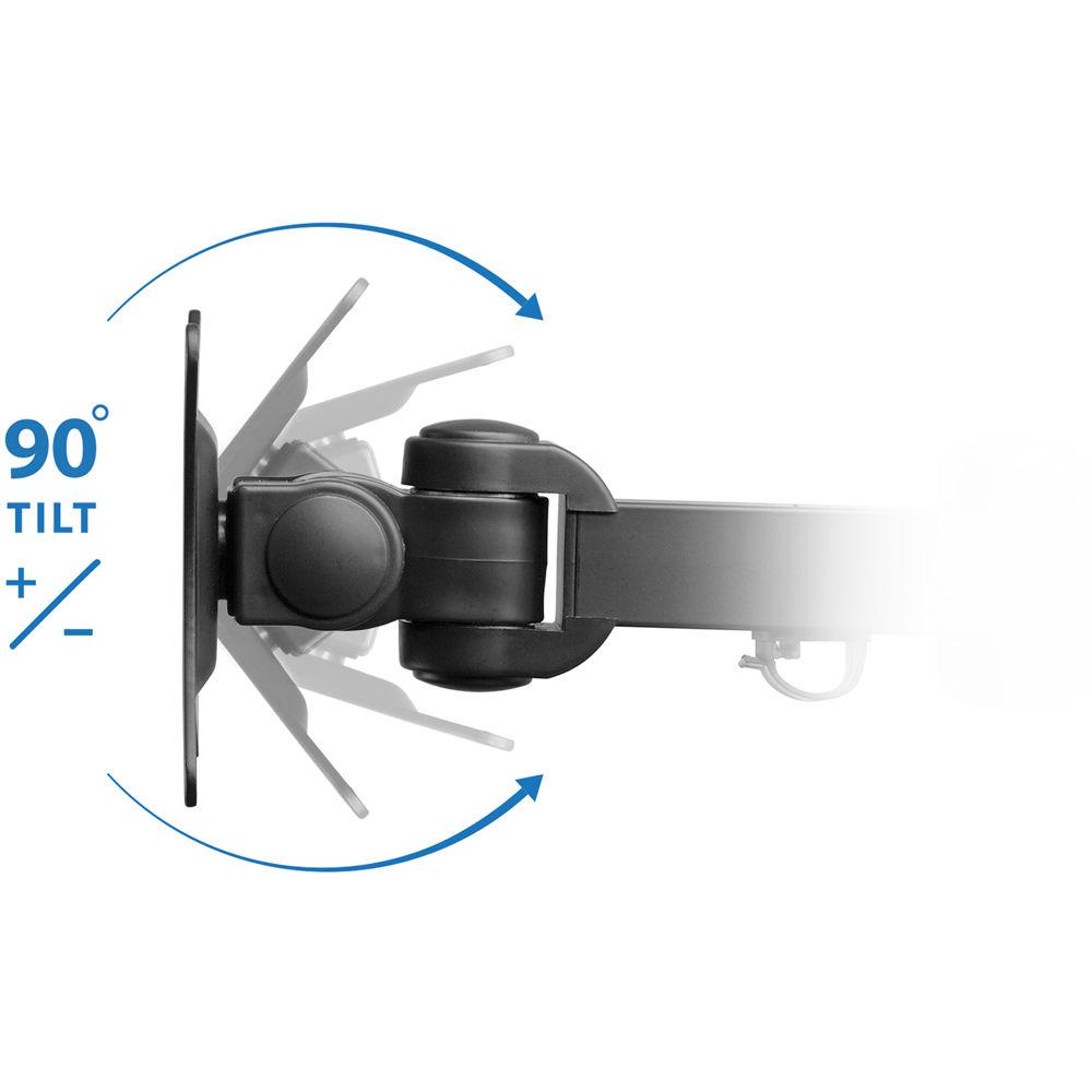 Mount-It! Triple-Arm Articulating Computer Monitor Desk Mount