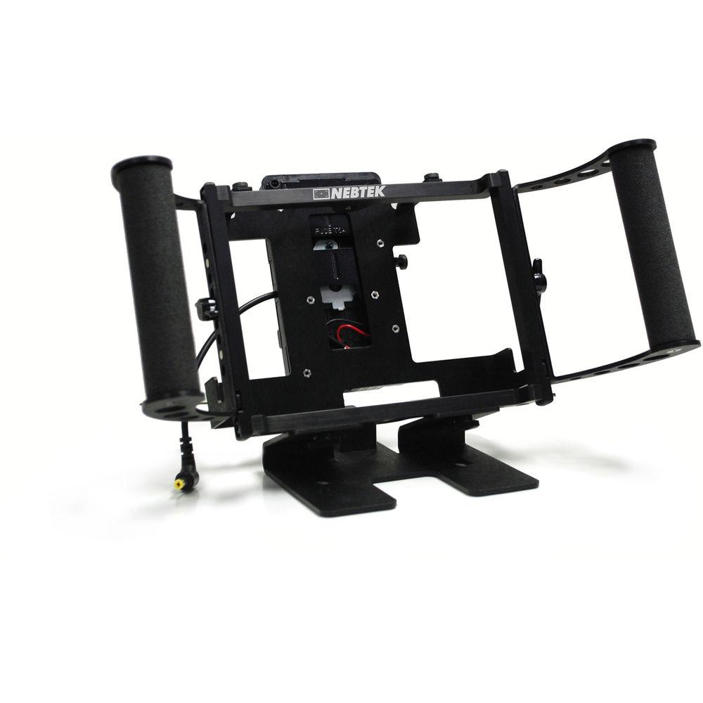 Nebtek Power Bracket with Battery Adapter for Video Devices PIX-E7 Recording Monitor