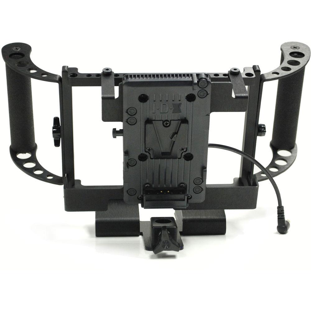 Nebtek Power Bracket with Battery Adapter for Video Devices PIX-E7 Recording Monitor