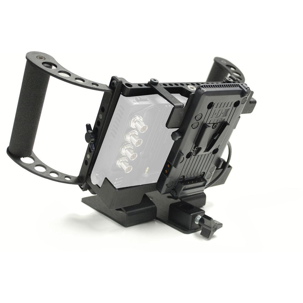 Nebtek Power Bracket with Battery Adapter for Video Devices PIX-E7 Recording Monitor