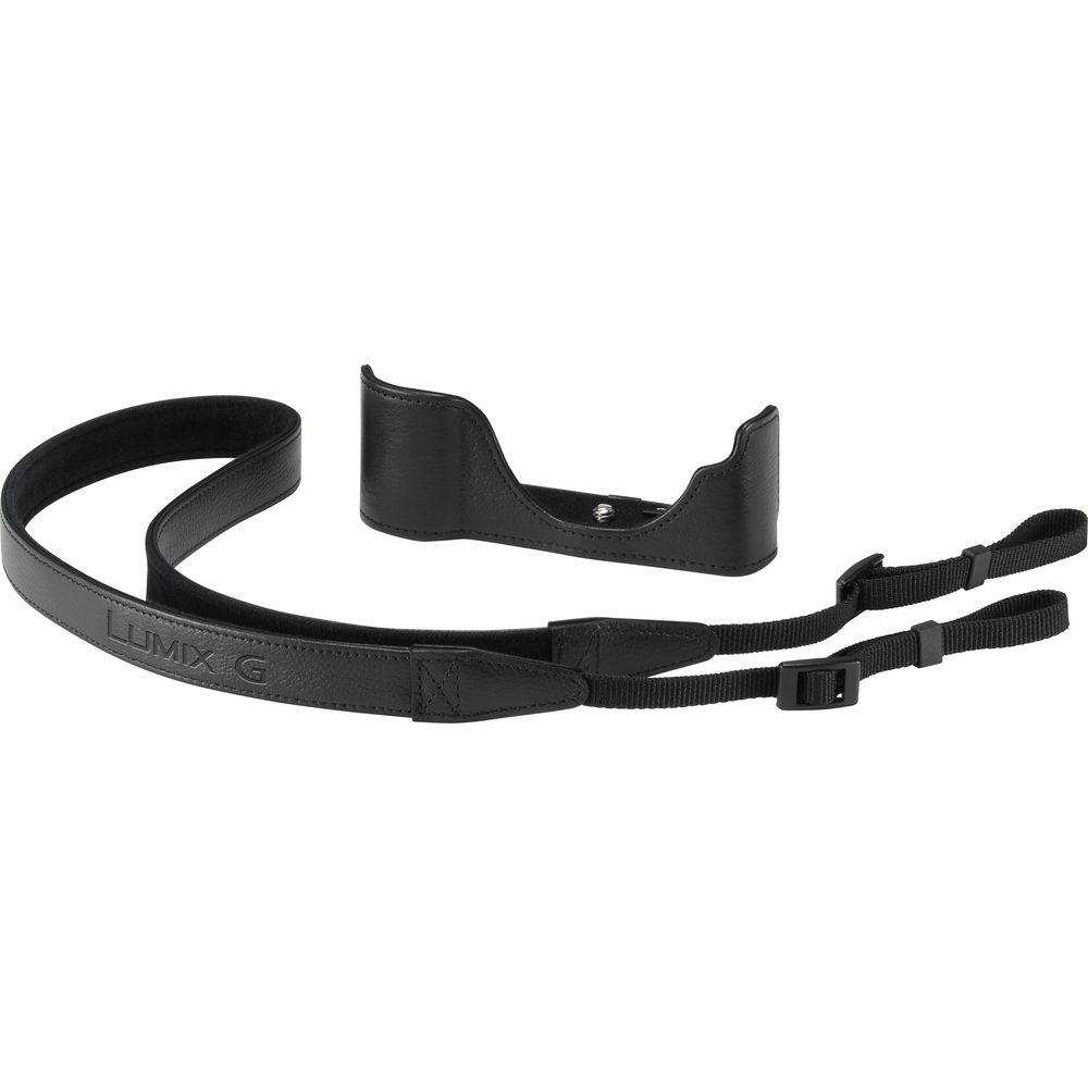 Panasonic Leather Half Case for Lumix GX85 Camera