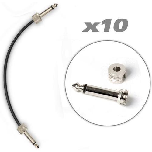 Pyle Pro Pedal Board Patch Cables Universal D.I.Y. Custom Kit