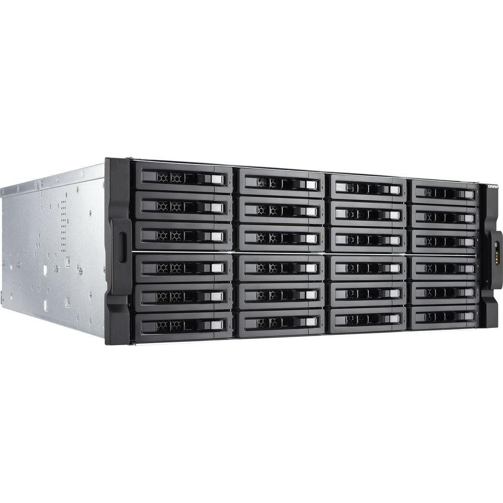 QNAP 24-Bay SAS NAS iSCSI IP-SAN Unified NAS Enclosure