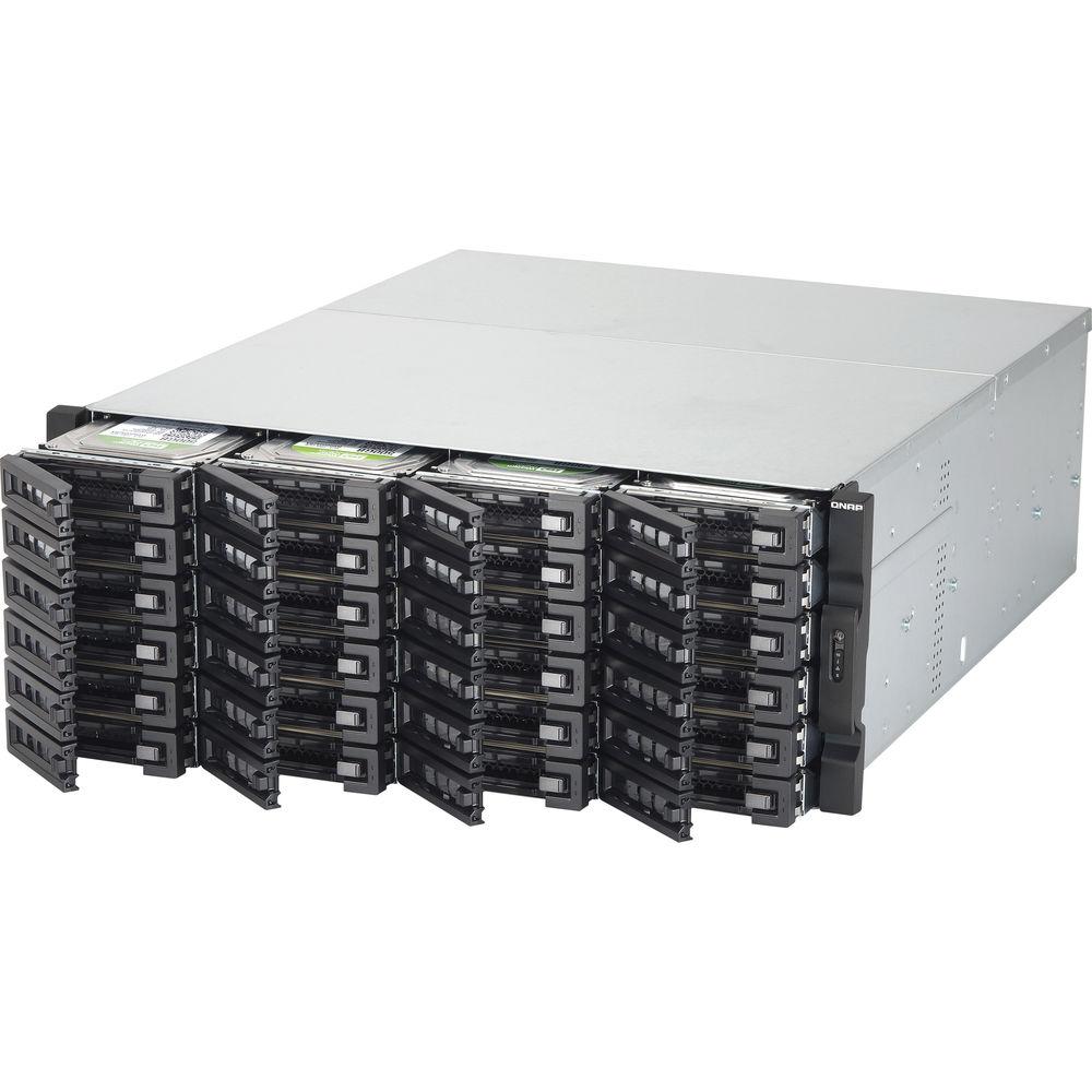 QNAP 24-Bay SAS NAS iSCSI IP-SAN Unified NAS Enclosure