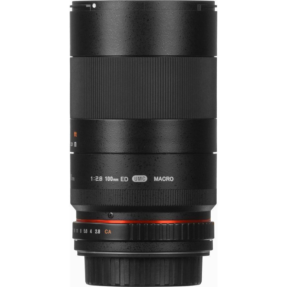 Samyang 100mm f 2.8 ED UMC Macro Lens for Fujifilm X