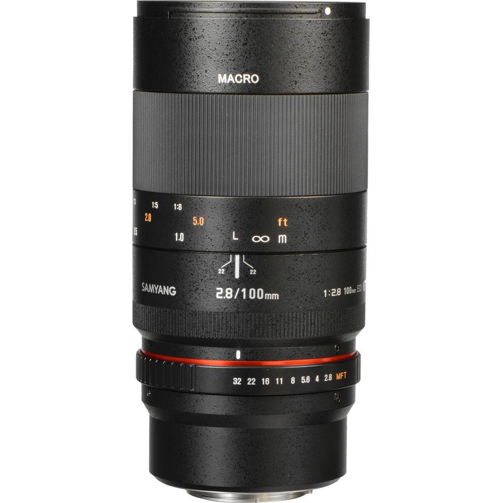 Samyang 100mm f 2.8 ED UMC Macro Lens for Micro Four Thirds