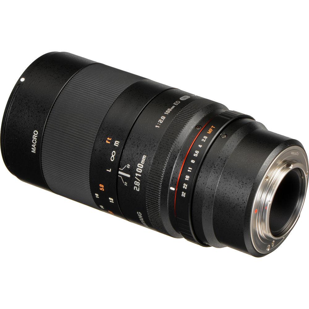 Samyang 100mm f 2.8 ED UMC Macro Lens for Micro Four Thirds