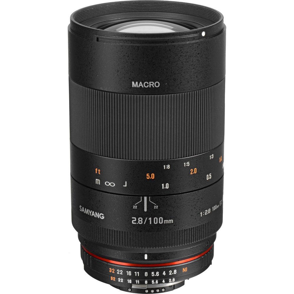 Samyang 100mm f 2.8 ED UMC Macro Lens for Nikon F