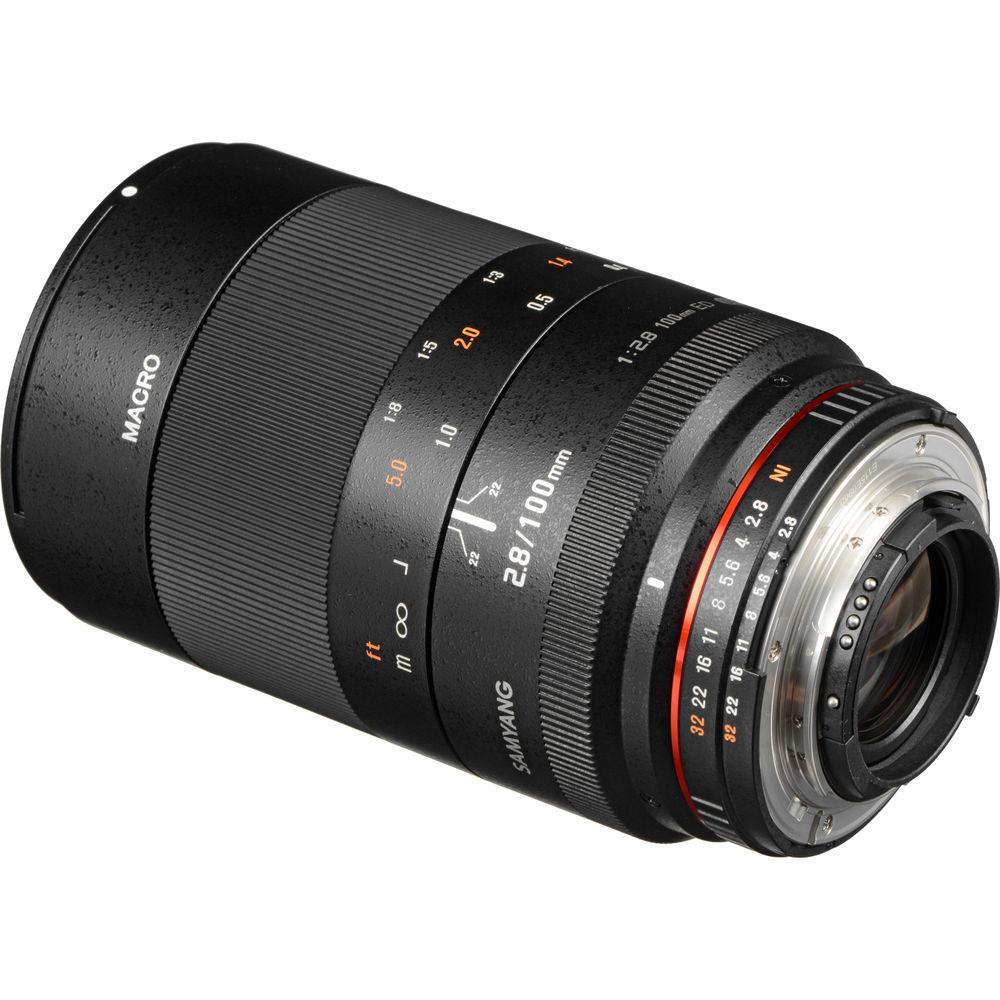 Samyang 100mm f 2.8 ED UMC Macro Lens for Nikon F