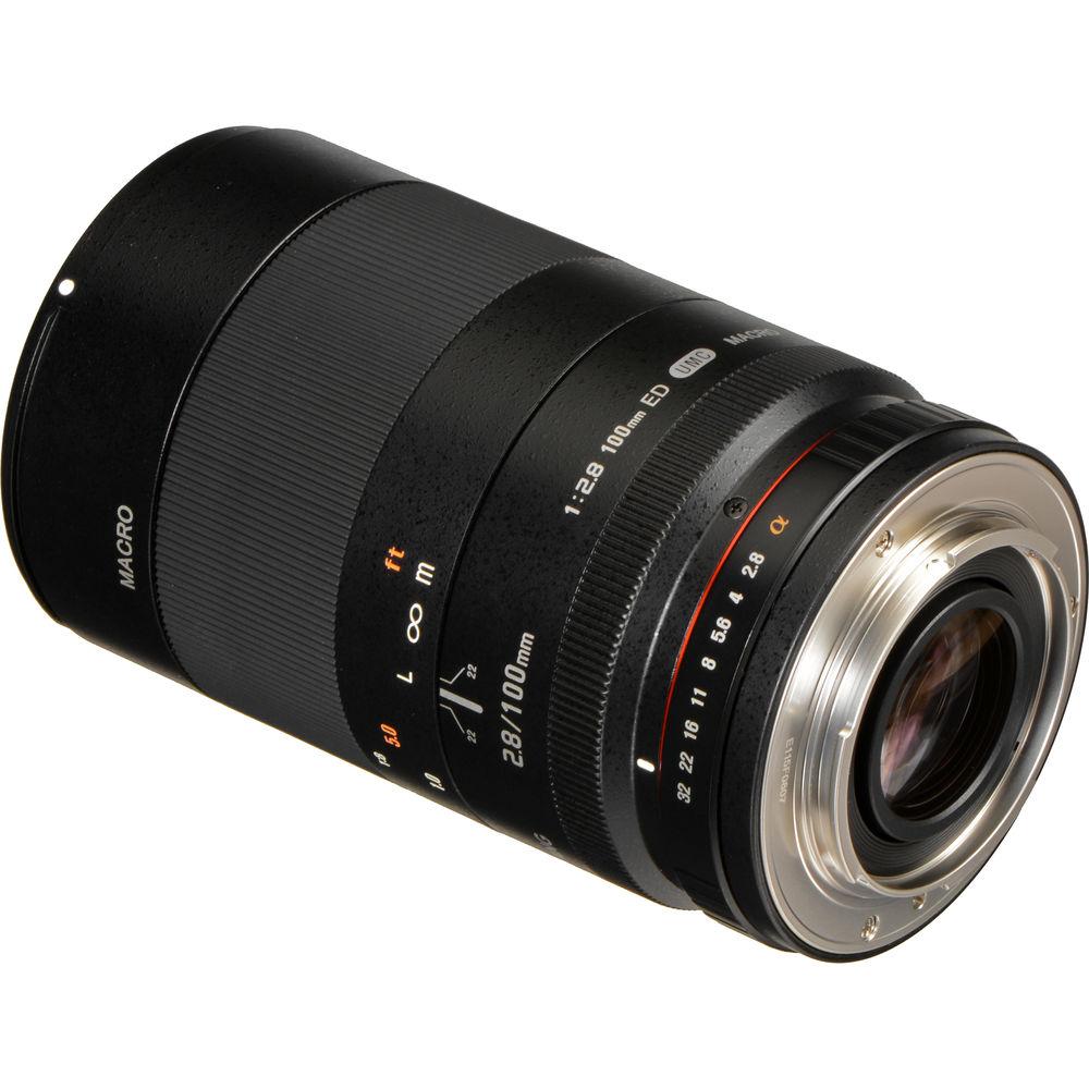 Samyang 100mm f 2.8 ED UMC Macro Lens for Sony A