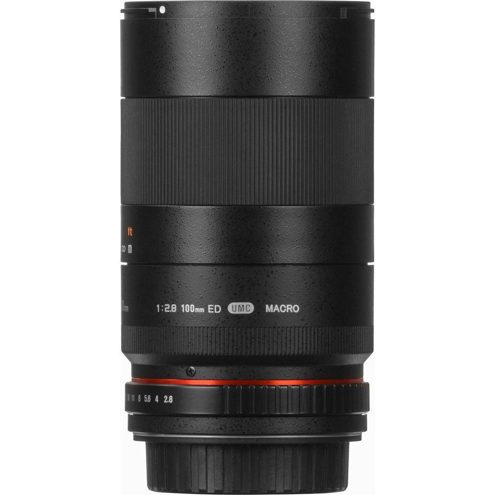 Samyang 100mm f 2.8 ED UMC Macro Lens for Sony A