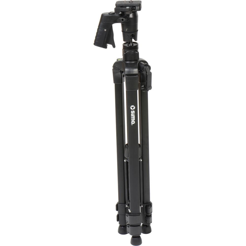 Sima STV-61PG 61" Pro Panorama Aluminum Tripod with Pistol Grip Head
