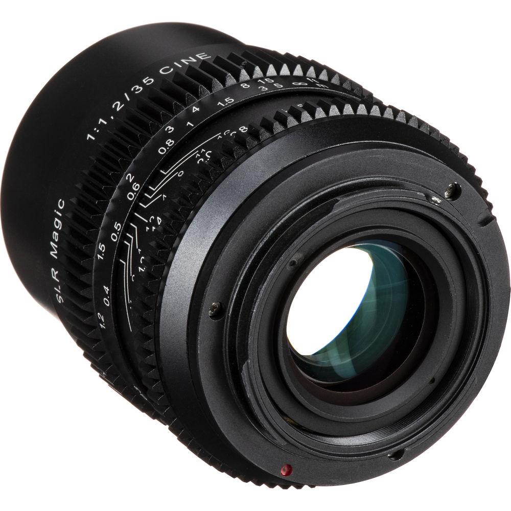 SLR Magic Cine 35mm f 1.2 FE Lens for Sony E-Mount