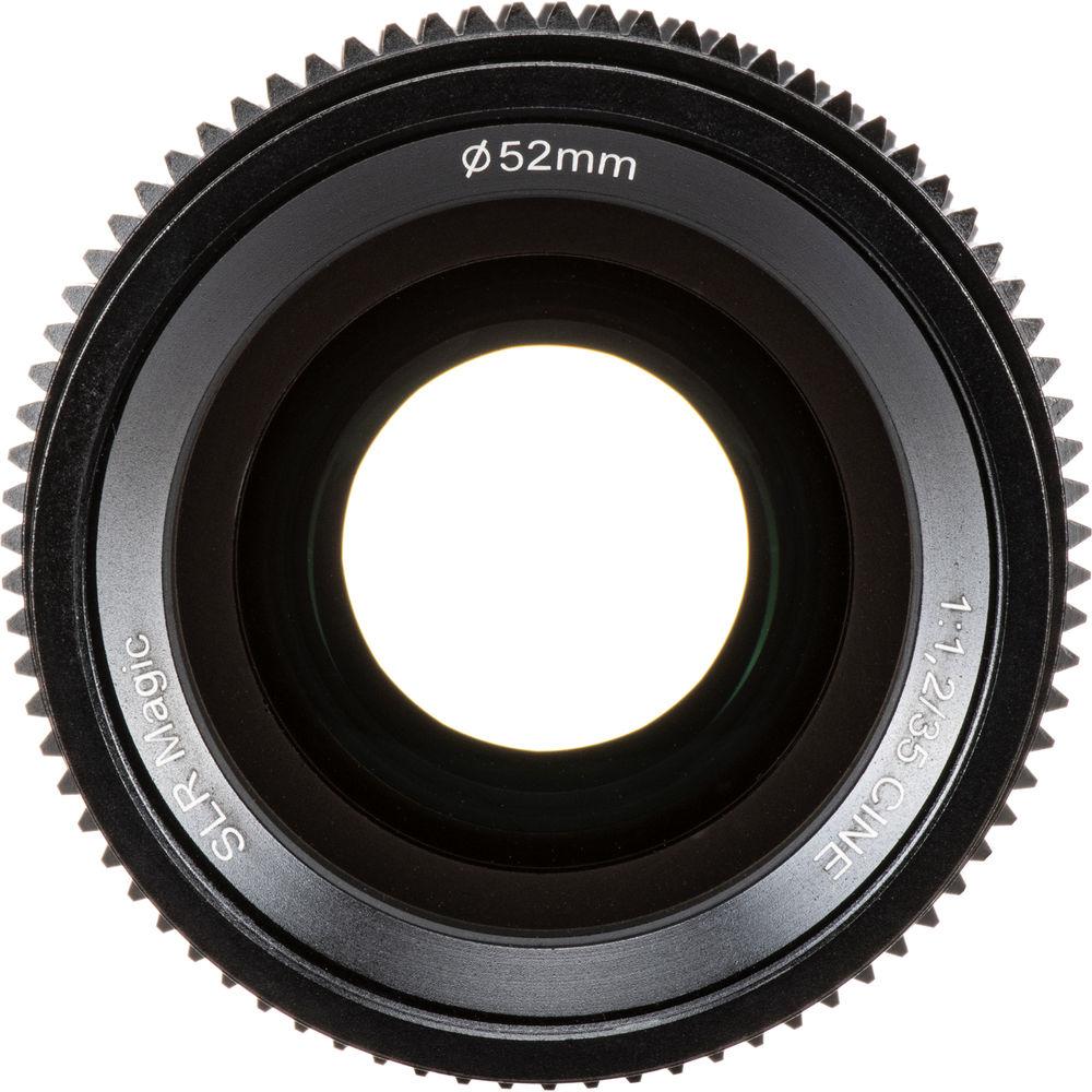 SLR Magic Cine 35mm f 1.2 FE Lens for Sony E-Mount
