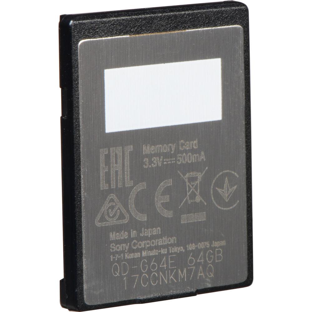 Sony 64GB XQD G Series Memory Card