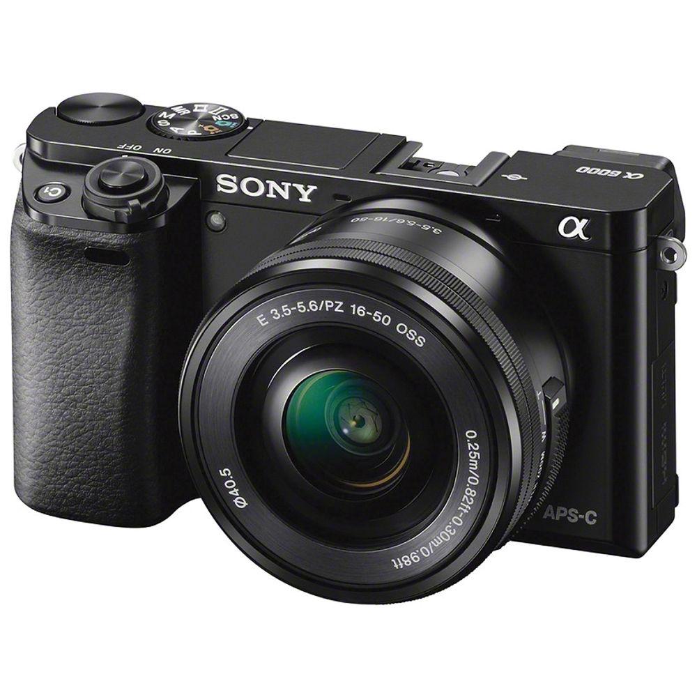 Sony Alpha a6000 Mirrorless Digital Camera with 16-50mm and 55-210mm Lenses