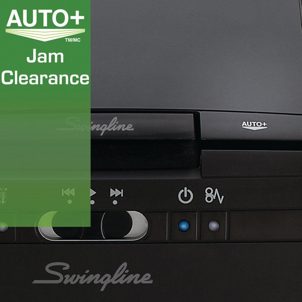 Swingline Stack-and-Shred 80X Cross-Cut Auto-Feed Shredder