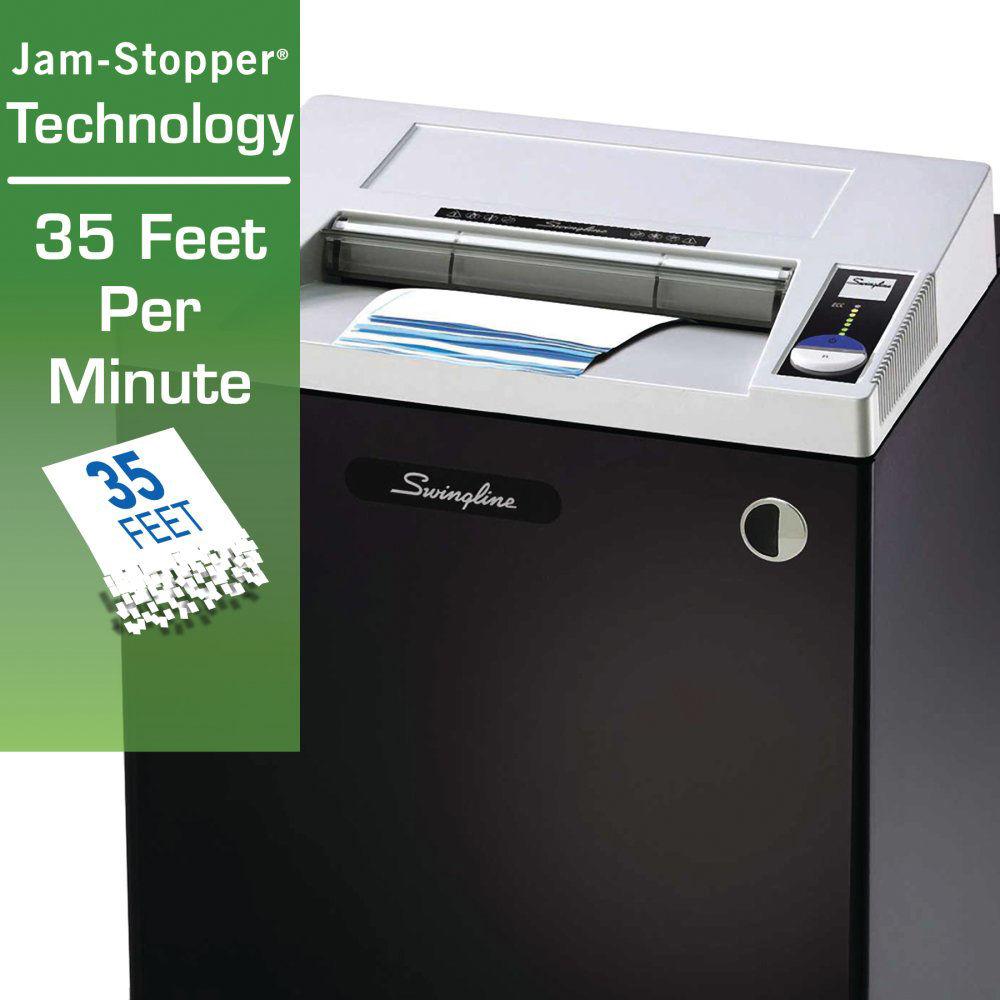 Swingline TAA Compliant CX30-55 Cross-Cut Commercial Shredder with Jam Stopper
