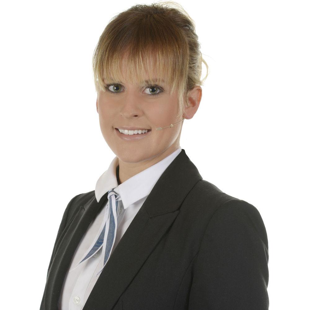 Voice Technologies VT DUPLEX Omni Headset Microphone with LEMO 3-Pin Connector for Sennheiser Transmitters