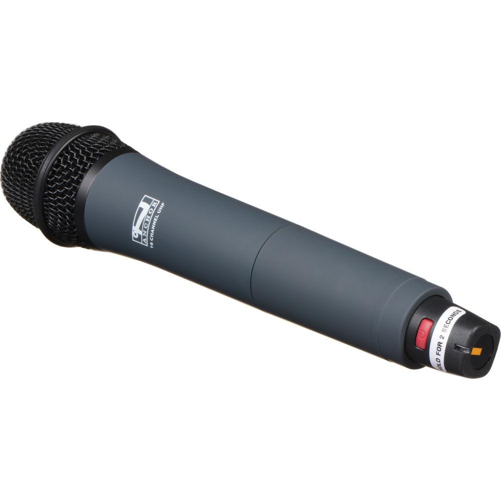 Anchor Audio WH-8000 16-Channel UHF Wireless Handheld Microphone
