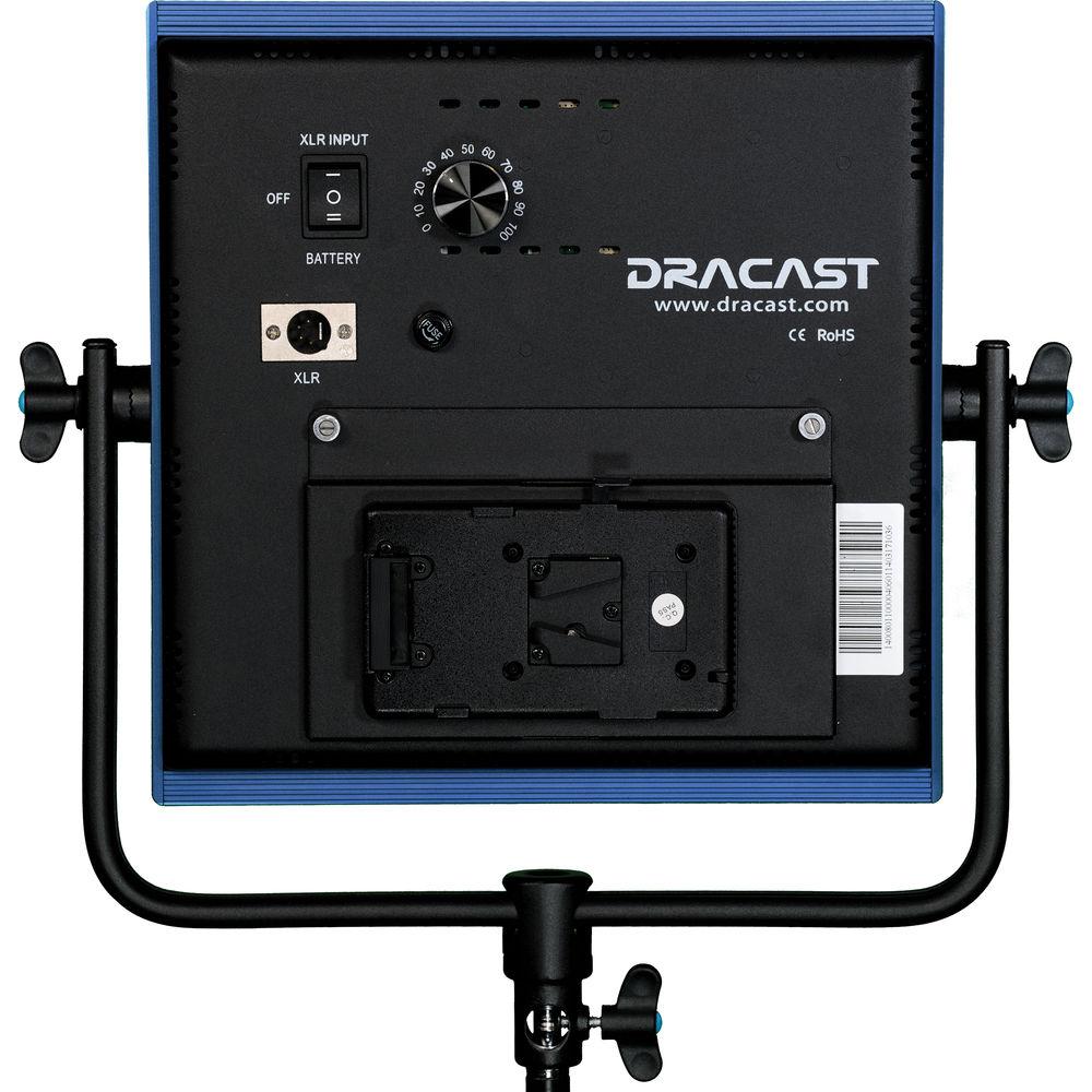Dracast LED1000 Pro Tungsten LED Light with V-Mount Battery Plate