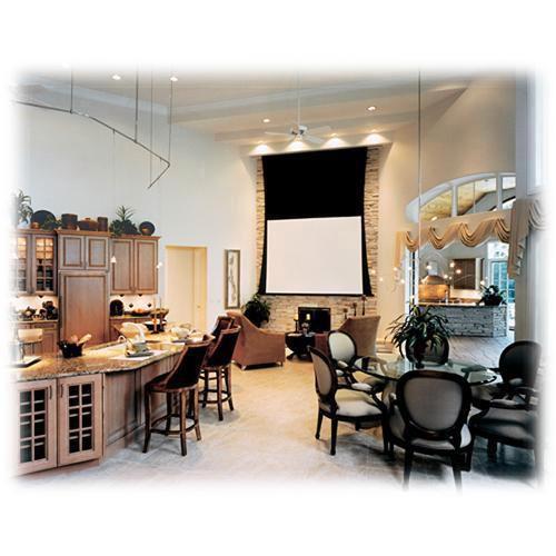 Draper 140031FNQU Access Series V 79 x 140" Ceiling-Recessed Screen with LVC-IV Low Voltage Controller and Quiet Motor