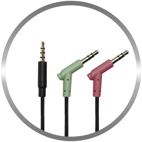 HamiltonBuhl Trios Multimedia Headset with Gooseneck Microphone