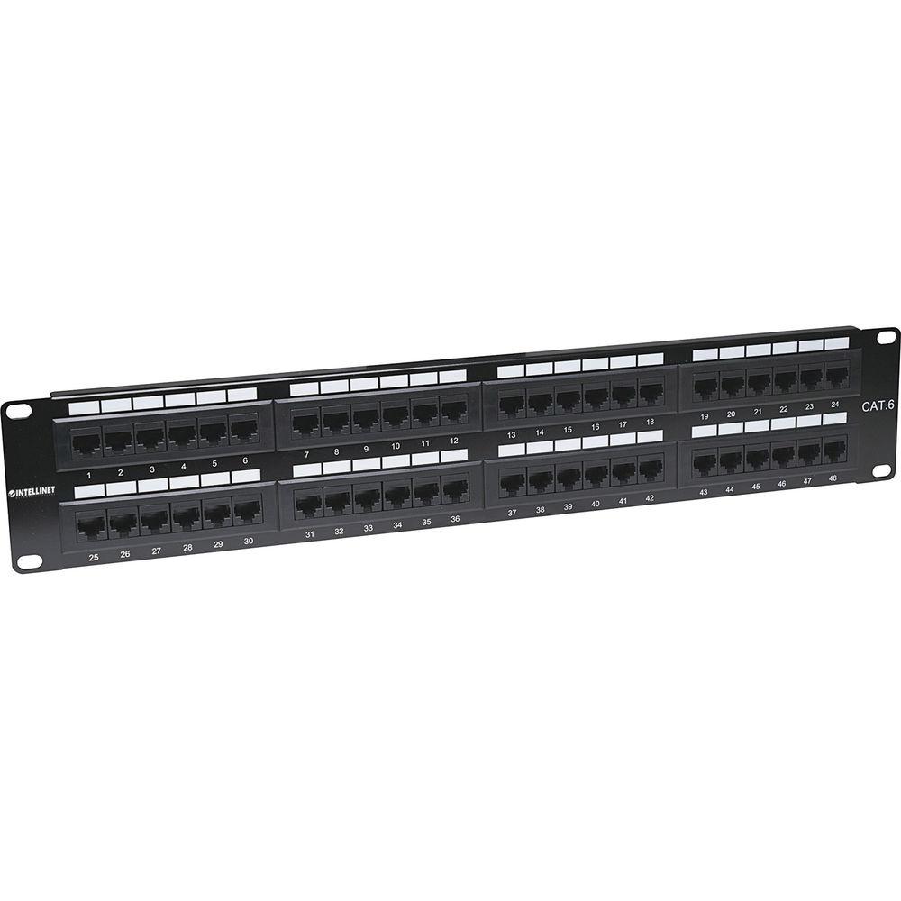 Intellinet 48-Port UTP Cat-6 Patch Panel