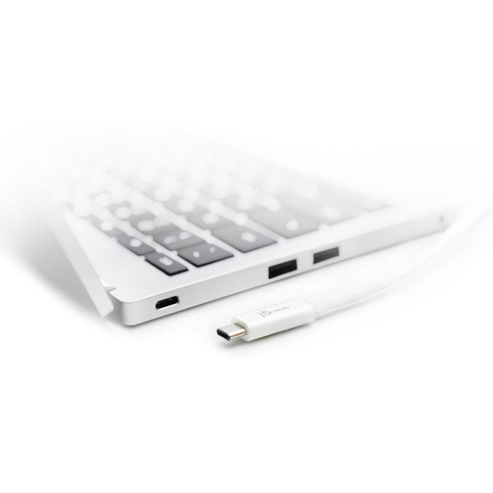 j5create USB 2.0 Type-C Male Electronically Marked Cable