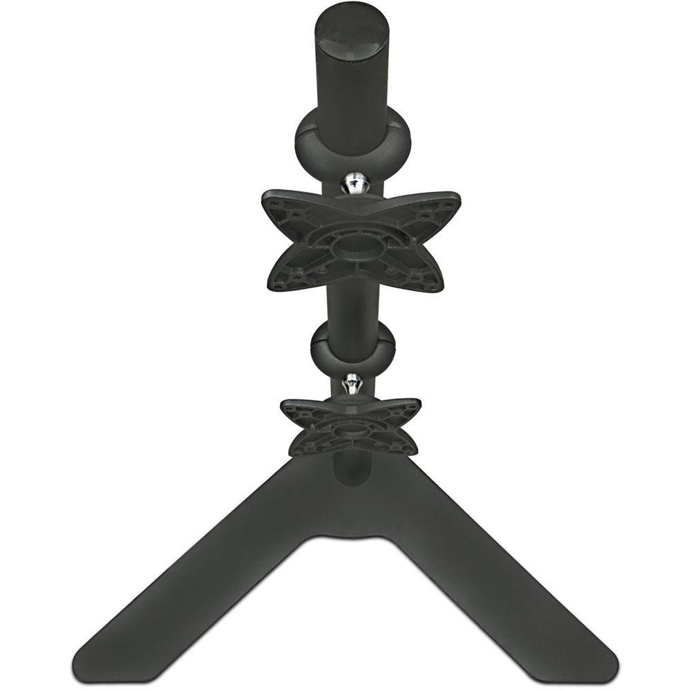 Mount-It! MI-758 Vertical Dual, Articulating, Computer Monitor Desk Stand