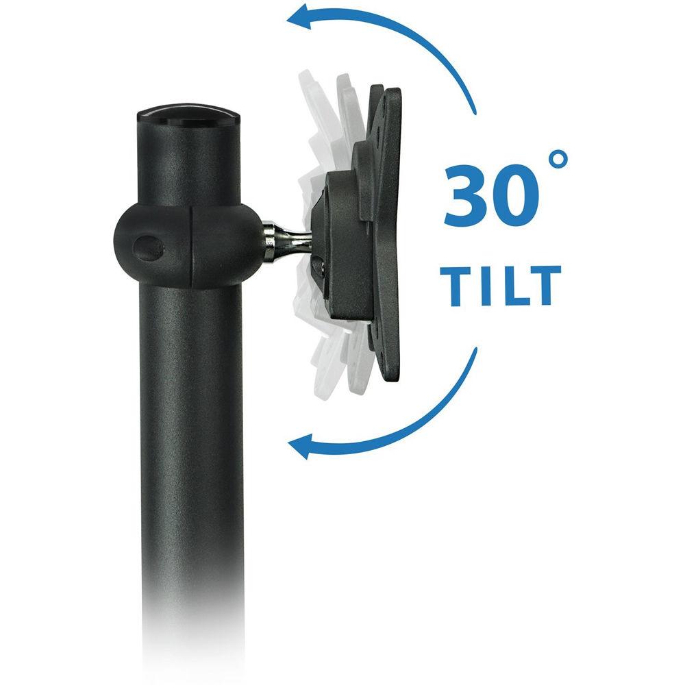 Mount-It! MI-758 Vertical Dual, Articulating, Computer Monitor Desk Stand