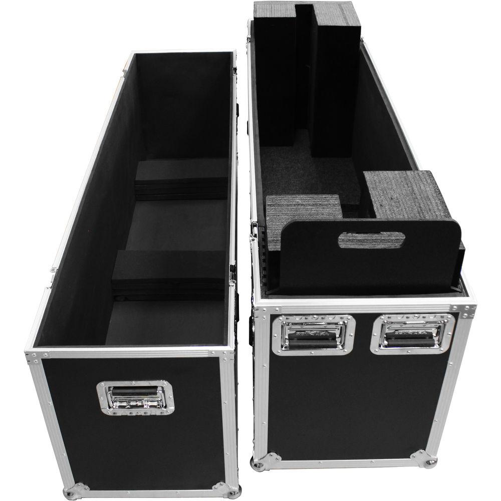 Odyssey Innovative Designs Flight Zone 60-65" Flat-Screen Monitor Case with Wheels