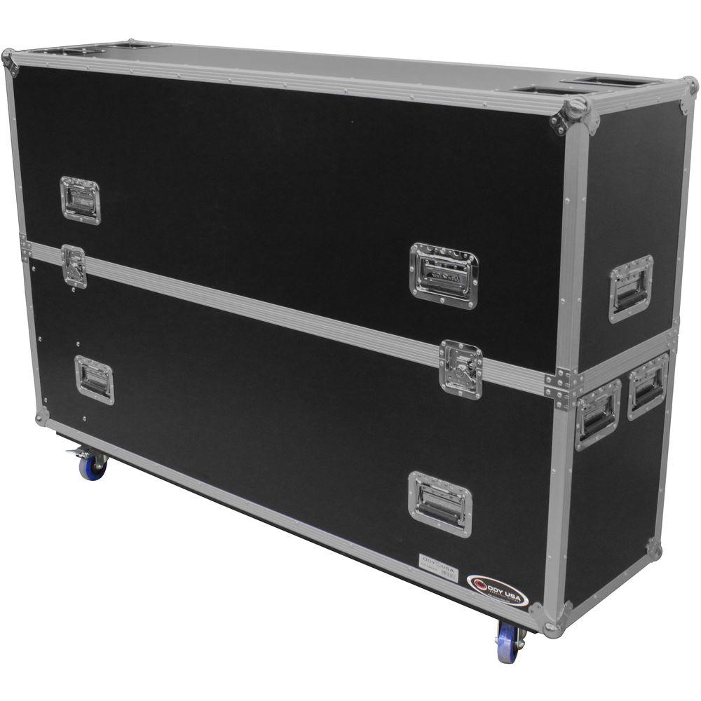 Odyssey Innovative Designs Flight Zone 60-65" Flat-Screen Monitor Case with Wheels