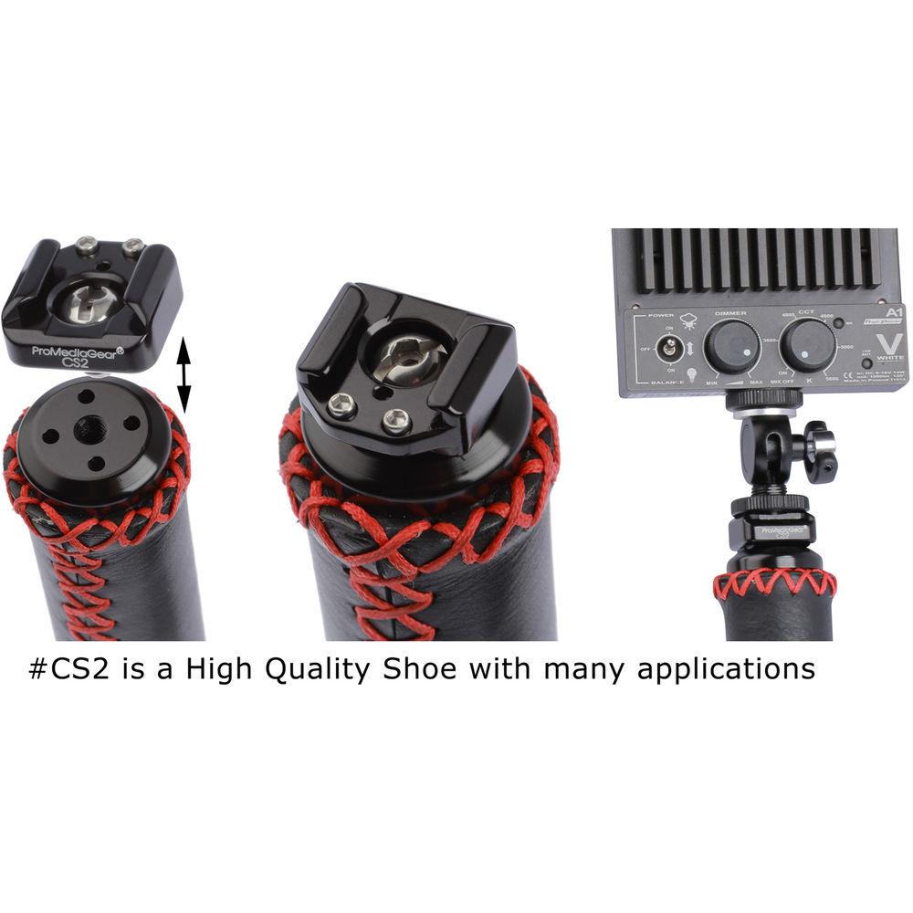 ProMediaGear 1 4"-20 Screw to Cold Shoe Adapter