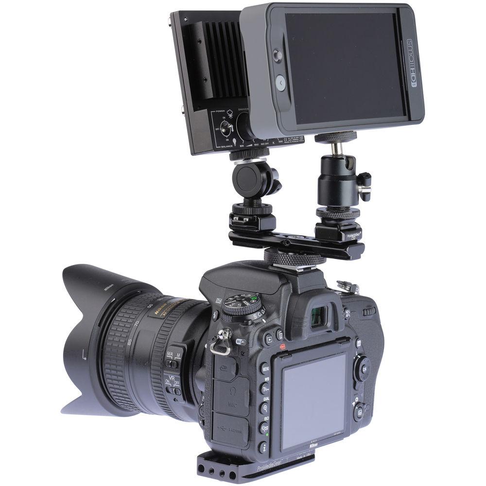 ProMediaGear Cold Hot Shoe Mountable NATO Rail