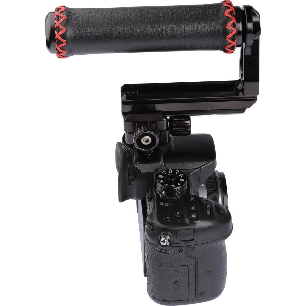 ProMediaGear NATO Rail 90-Degree Handle with Padded Grip & Two CN30 Clamps