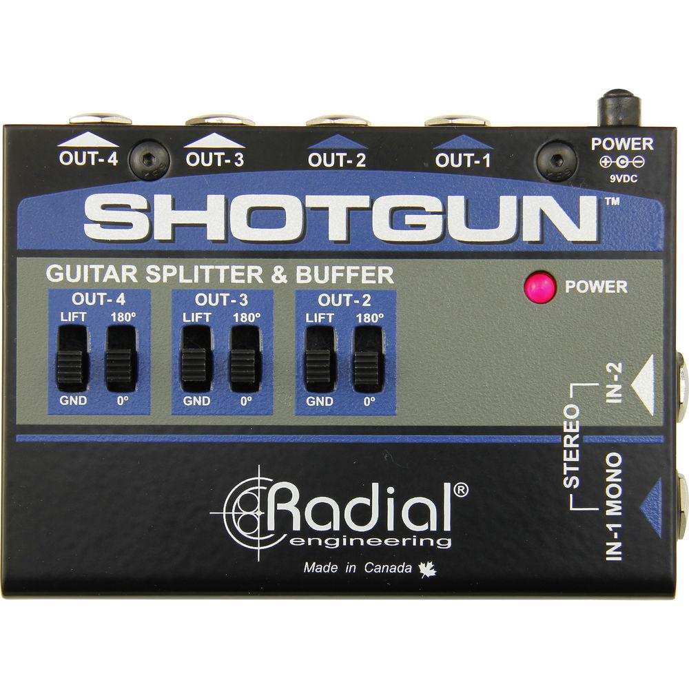 Radial Engineering Shotgun 4-Channel Amp Driver