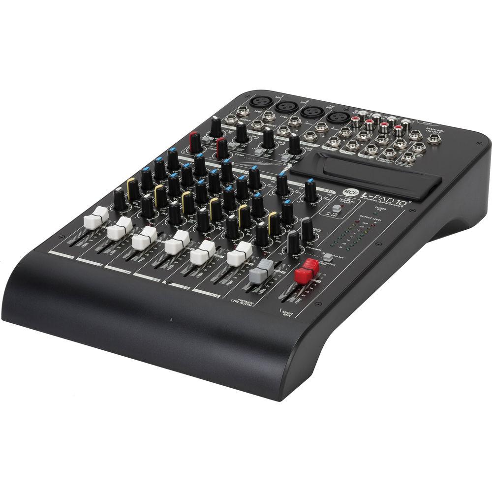RCF LIVEPAD L-PAD 10C 10-Channel Mixing Console