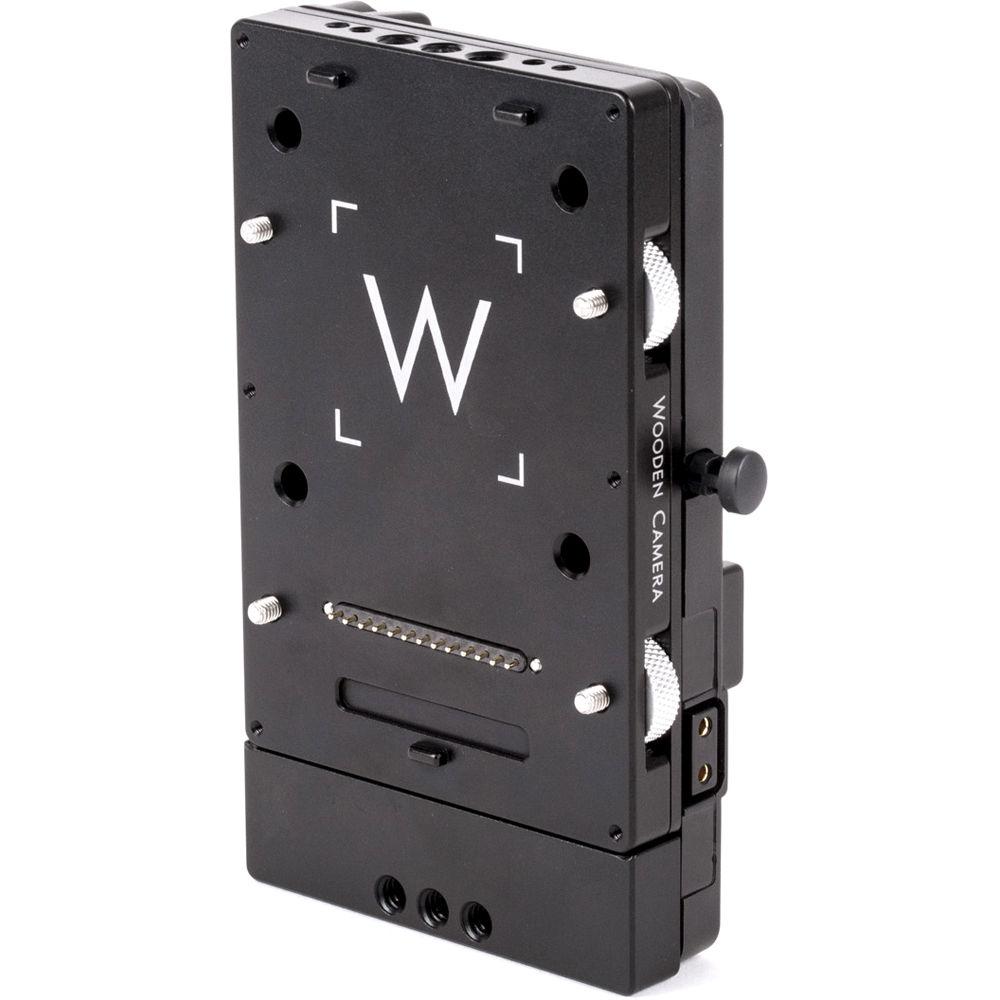 Wooden Camera Cable-Less Power Plate for RED Weapon Scarlet-W Raven