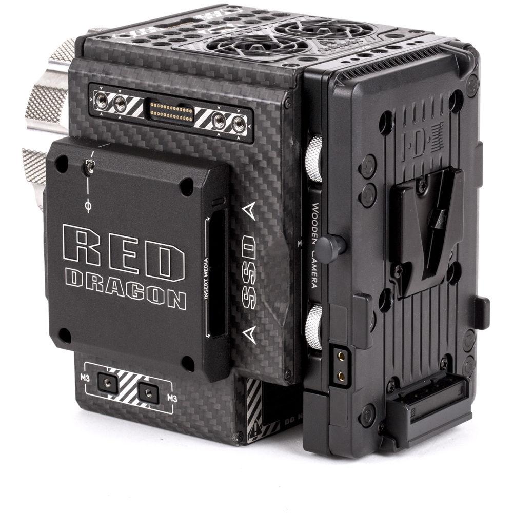 Wooden Camera Cable-Less Power Plate for RED Weapon Scarlet-W Raven