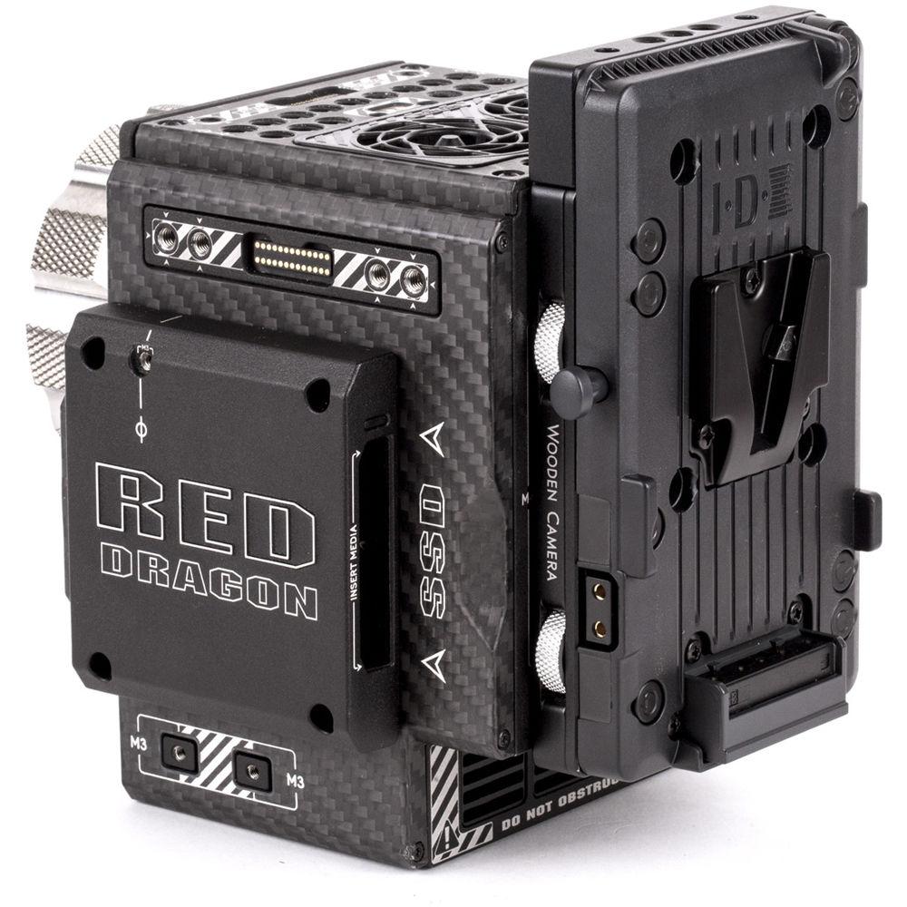 Wooden Camera Cable-Less Power Plate for RED Weapon Scarlet-W Raven