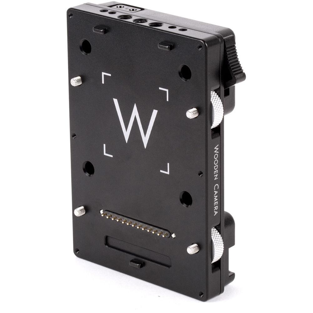 Wooden Camera Cable-Less Power Plate for RED Weapon Scarlet-W Raven