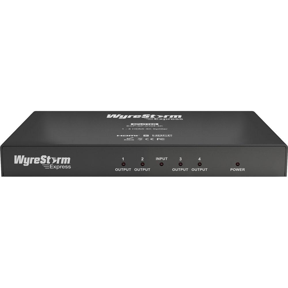 WyreStorm Express 1 x 4 4K HDMI Splitter