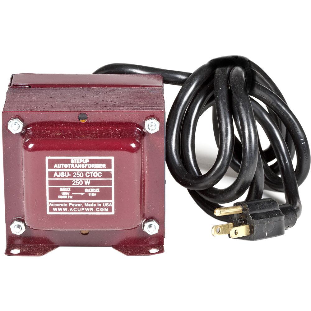 ACUPWR 250W Step-Up Transformer for 127-130V Appliances