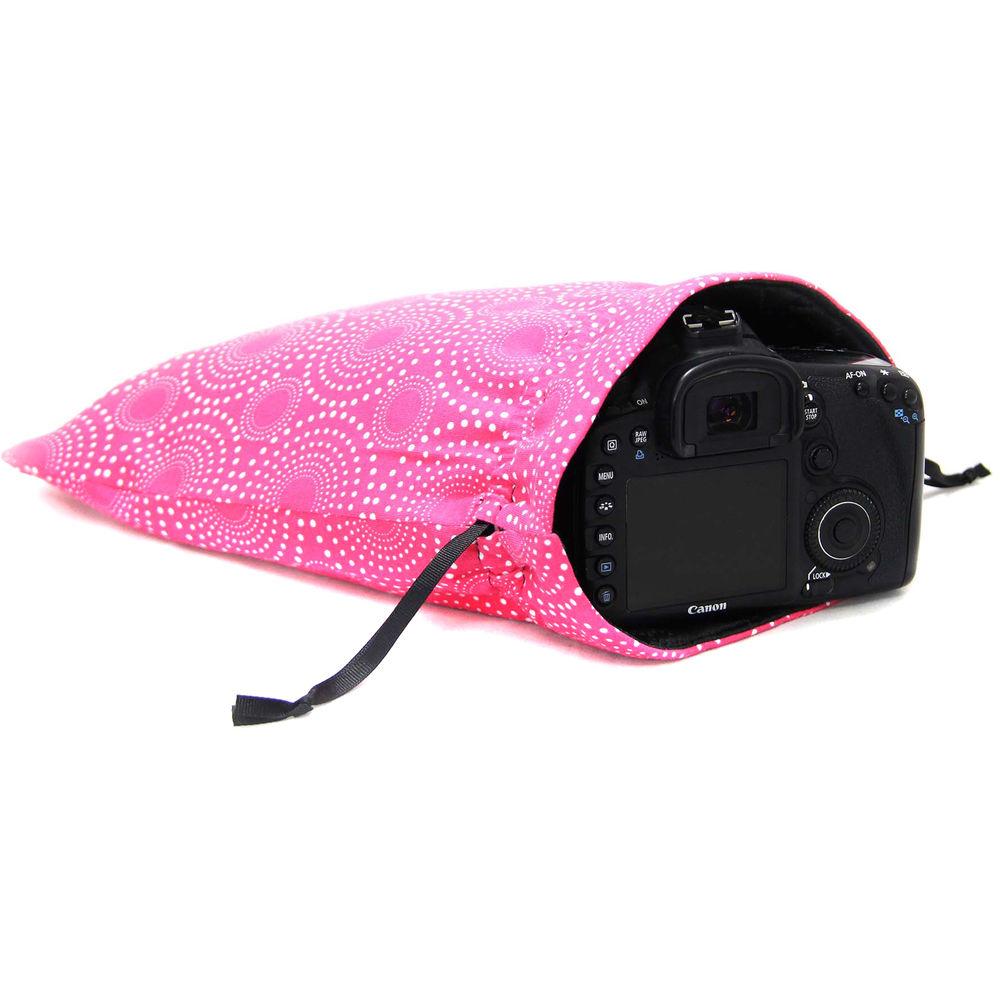 Capturing Couture Pink Mirrorless Camera Protective Tote Bag