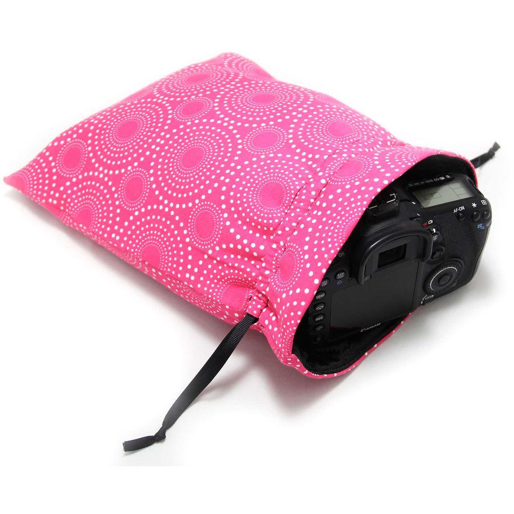 Capturing Couture Pink Mirrorless Camera Protective Tote Bag