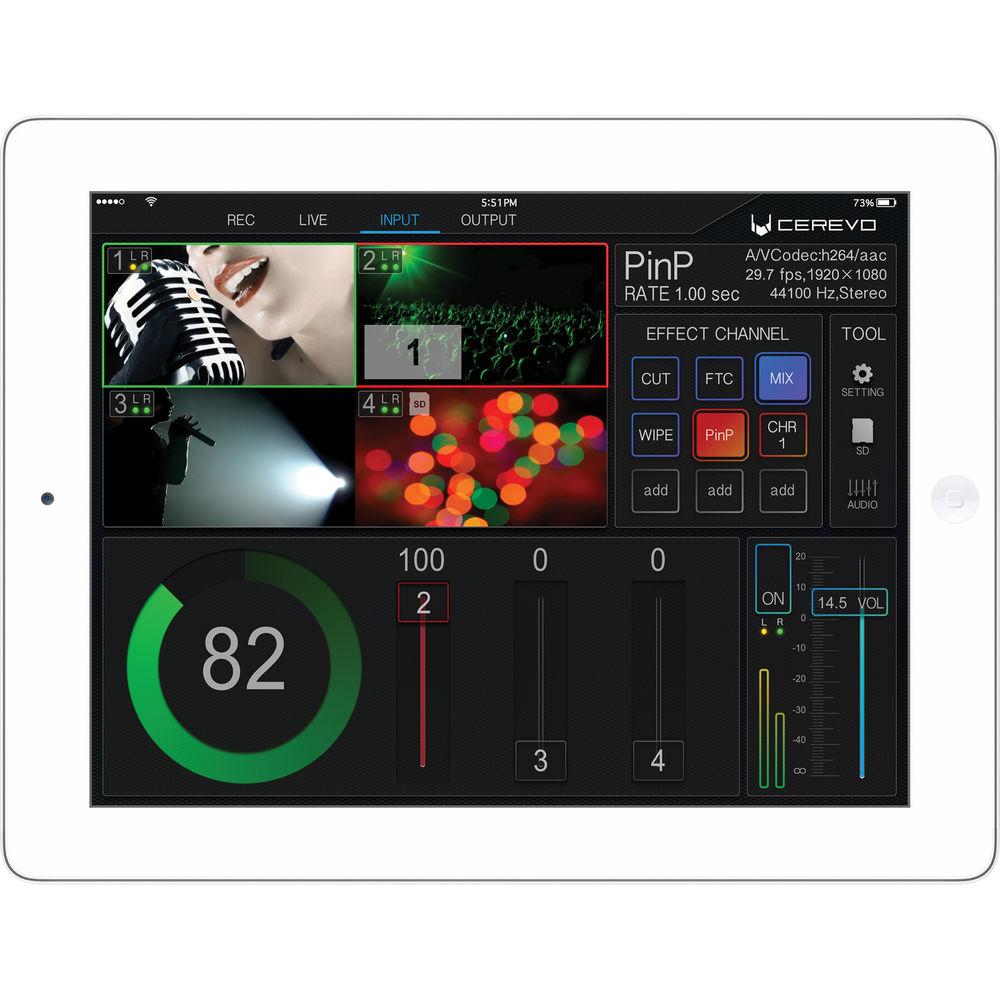 Cerevo USA CDP-LW01A LiveWedge HDMI Switcher